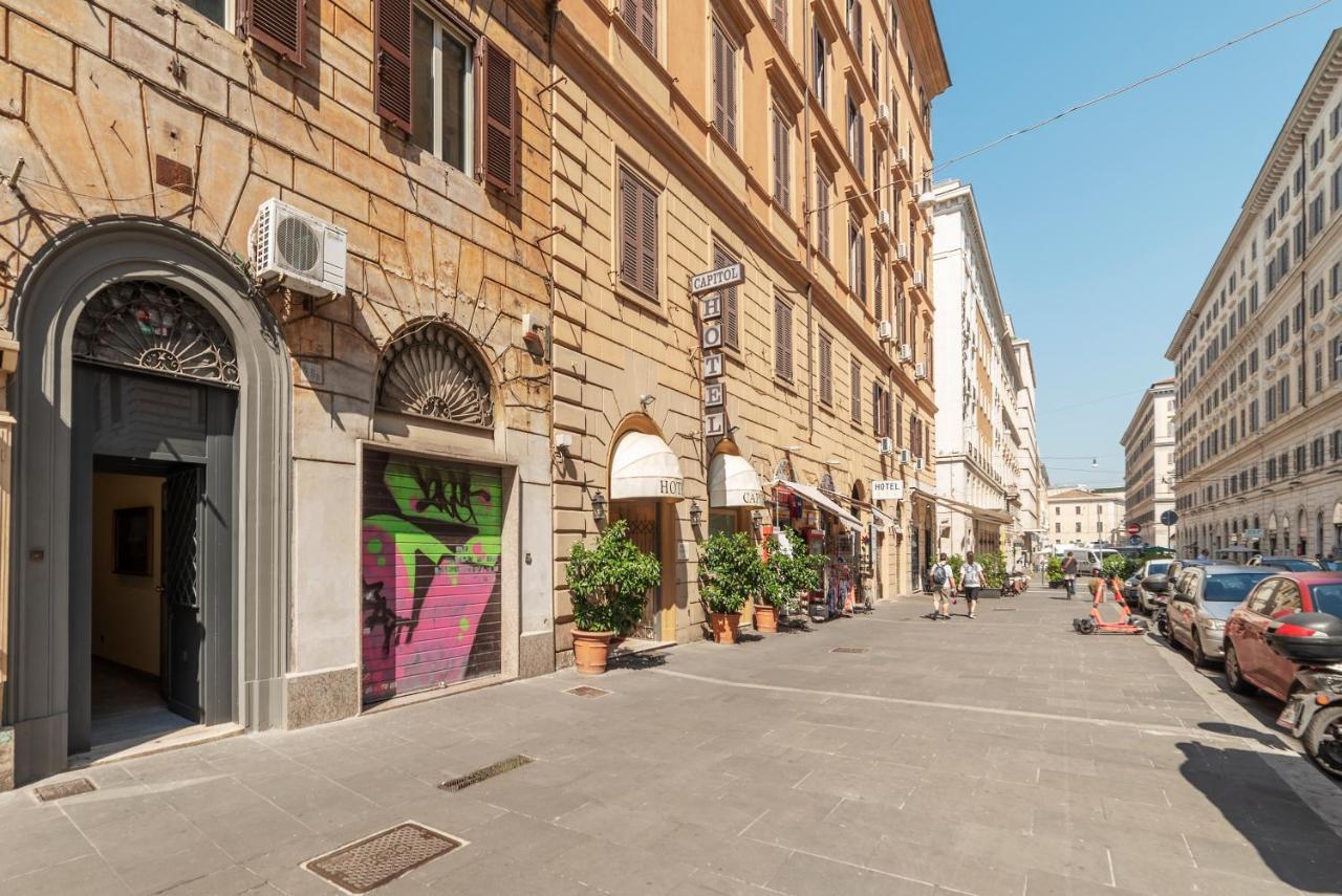 Termini Station Elegant And Roomy Apartment Roma Ngoại thất bức ảnh